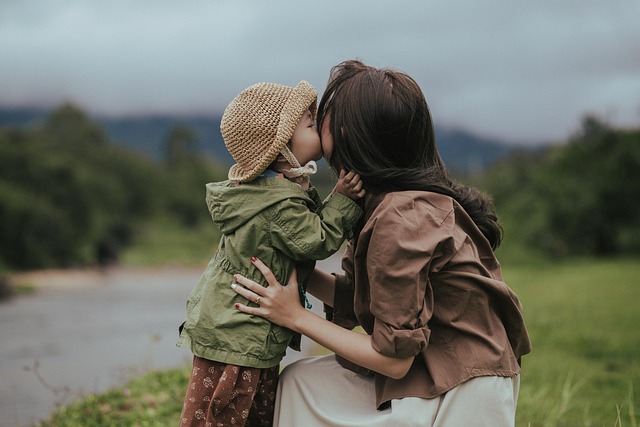 A family embracing in a heartwarming dramatic scene.